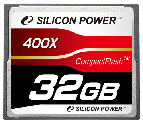 Cartão Compact Flash Profissional Silicon Power 400X