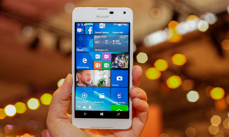 melhores smartphones da Microsoft