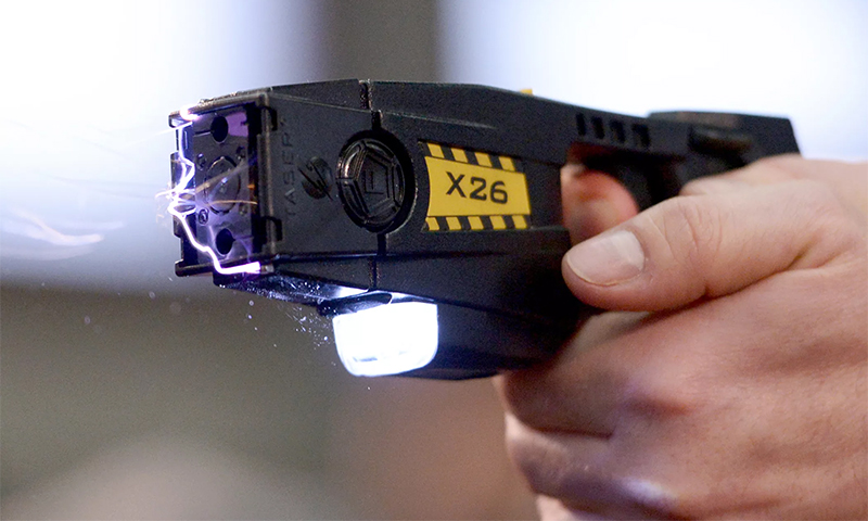 Opções de escolha do Taser